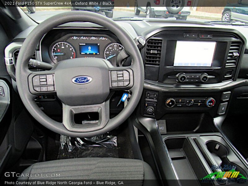 Oxford White / Black 2021 Ford F150 STX SuperCrew 4x4