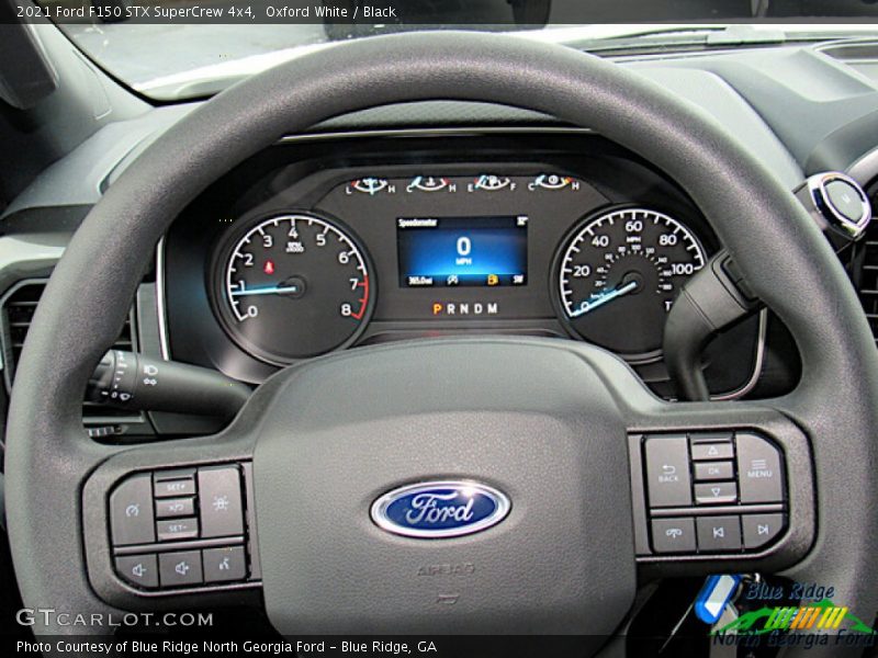 Oxford White / Black 2021 Ford F150 STX SuperCrew 4x4