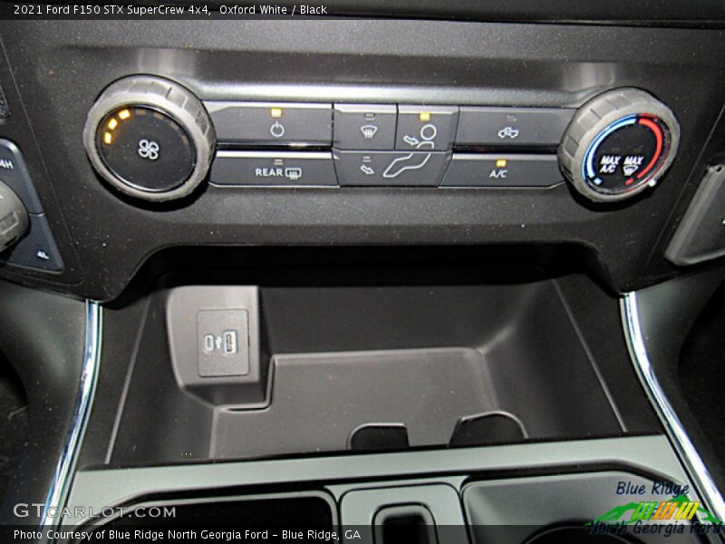 Oxford White / Black 2021 Ford F150 STX SuperCrew 4x4