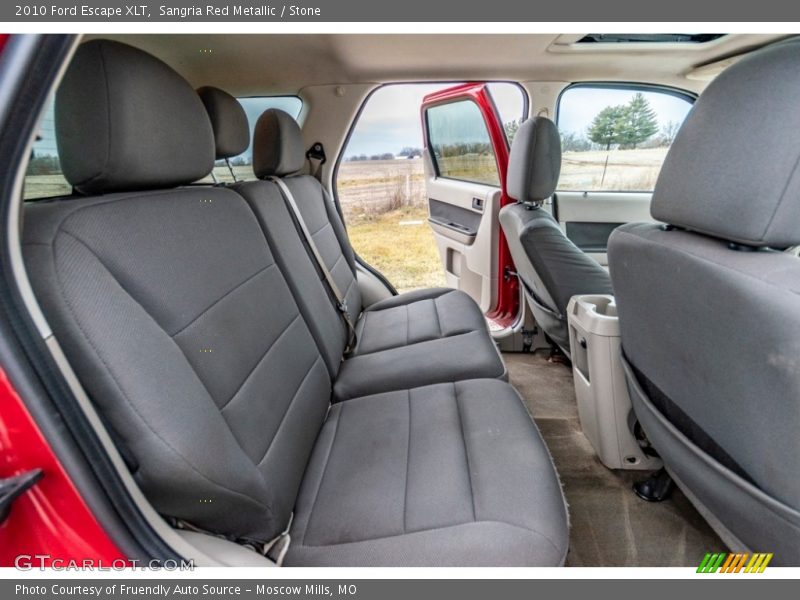 Sangria Red Metallic / Stone 2010 Ford Escape XLT