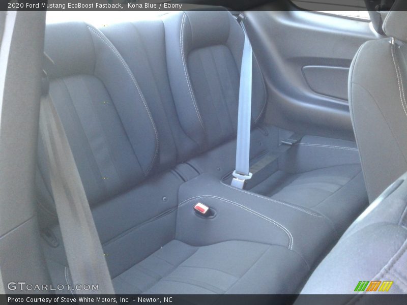 Kona Blue / Ebony 2020 Ford Mustang EcoBoost Fastback