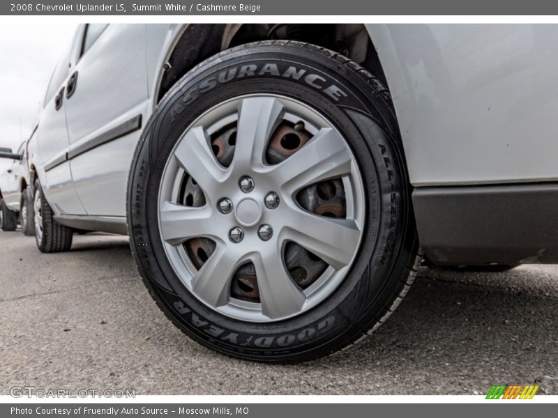 Summit White / Cashmere Beige 2008 Chevrolet Uplander LS