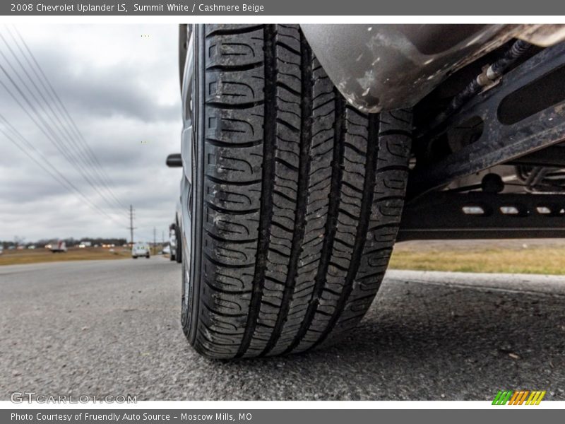 Summit White / Cashmere Beige 2008 Chevrolet Uplander LS