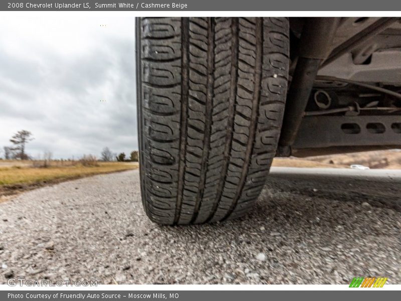 Summit White / Cashmere Beige 2008 Chevrolet Uplander LS
