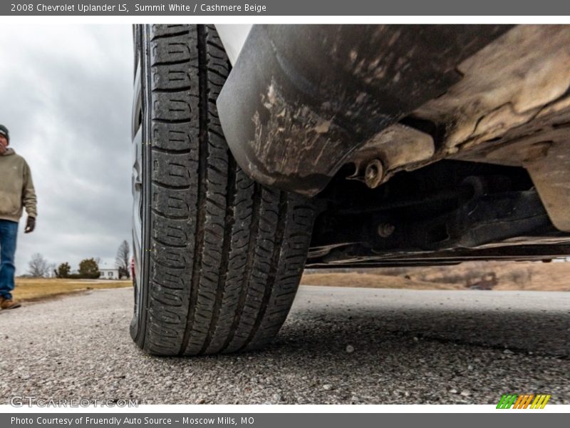 Summit White / Cashmere Beige 2008 Chevrolet Uplander LS