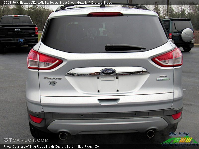 Ingot Silver Metallic / Charcoal Black 2013 Ford Escape SEL 1.6L EcoBoost