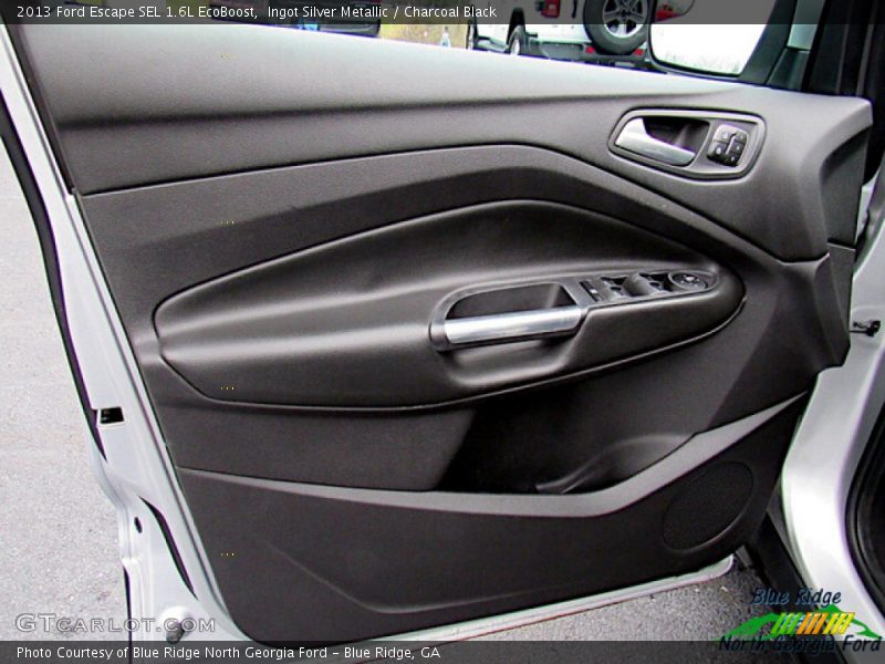 Ingot Silver Metallic / Charcoal Black 2013 Ford Escape SEL 1.6L EcoBoost