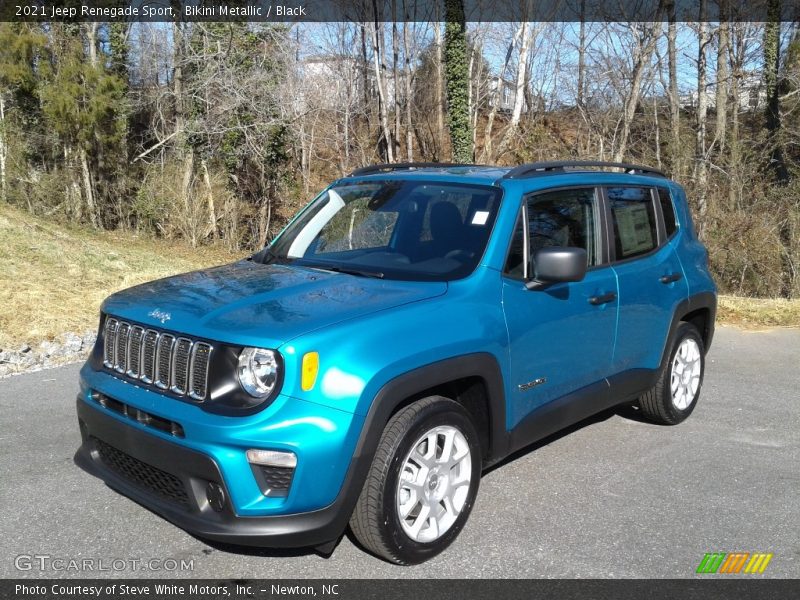 Bikini Metallic / Black 2021 Jeep Renegade Sport