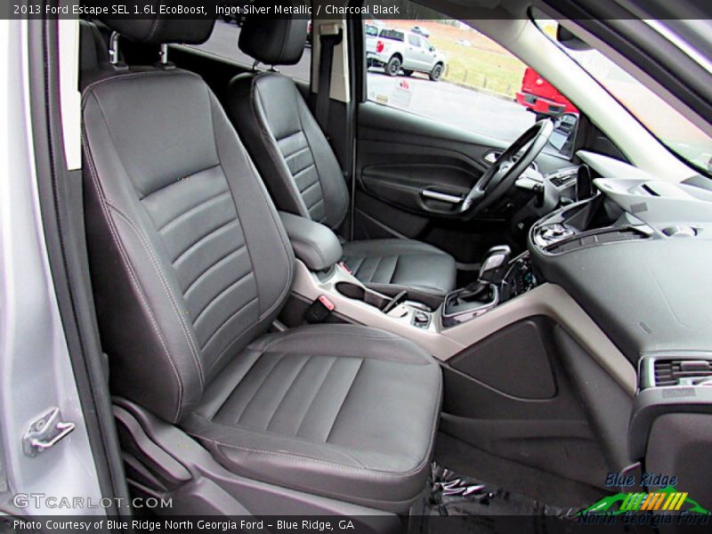 Ingot Silver Metallic / Charcoal Black 2013 Ford Escape SEL 1.6L EcoBoost