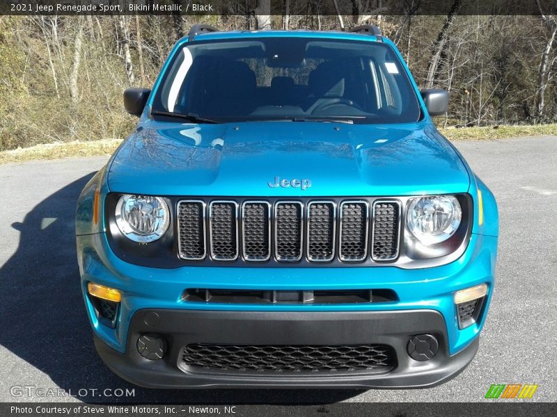 Bikini Metallic / Black 2021 Jeep Renegade Sport