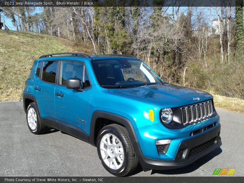 Bikini Metallic / Black 2021 Jeep Renegade Sport