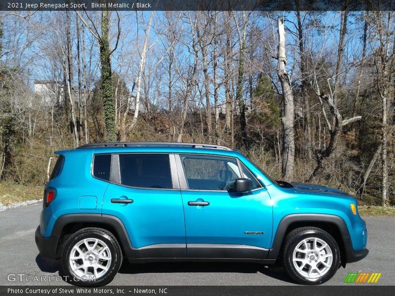 Bikini Metallic / Black 2021 Jeep Renegade Sport