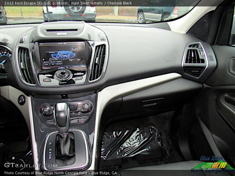 Ingot Silver Metallic / Charcoal Black 2013 Ford Escape SEL 1.6L EcoBoost