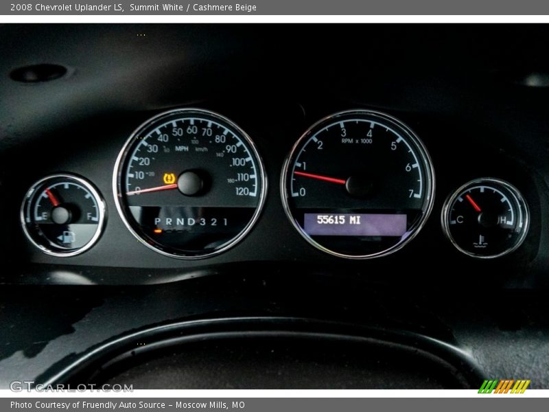 Summit White / Cashmere Beige 2008 Chevrolet Uplander LS