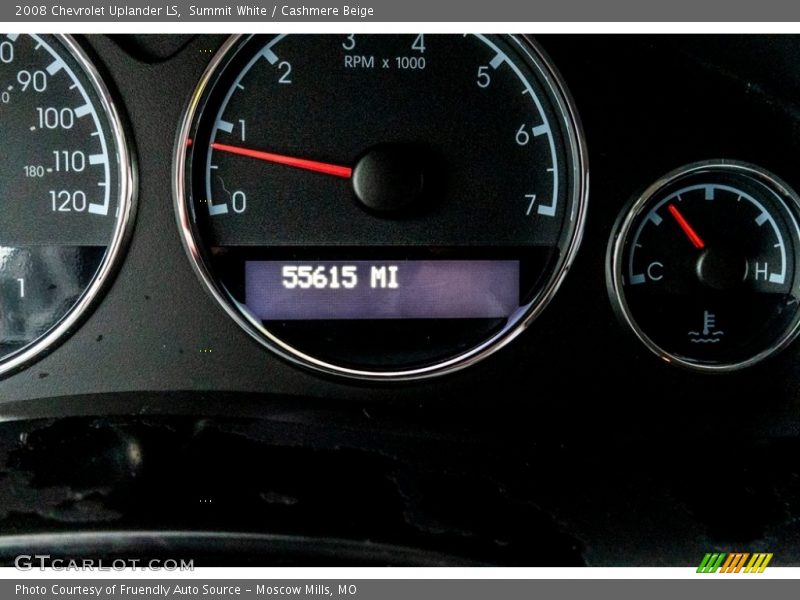 Summit White / Cashmere Beige 2008 Chevrolet Uplander LS
