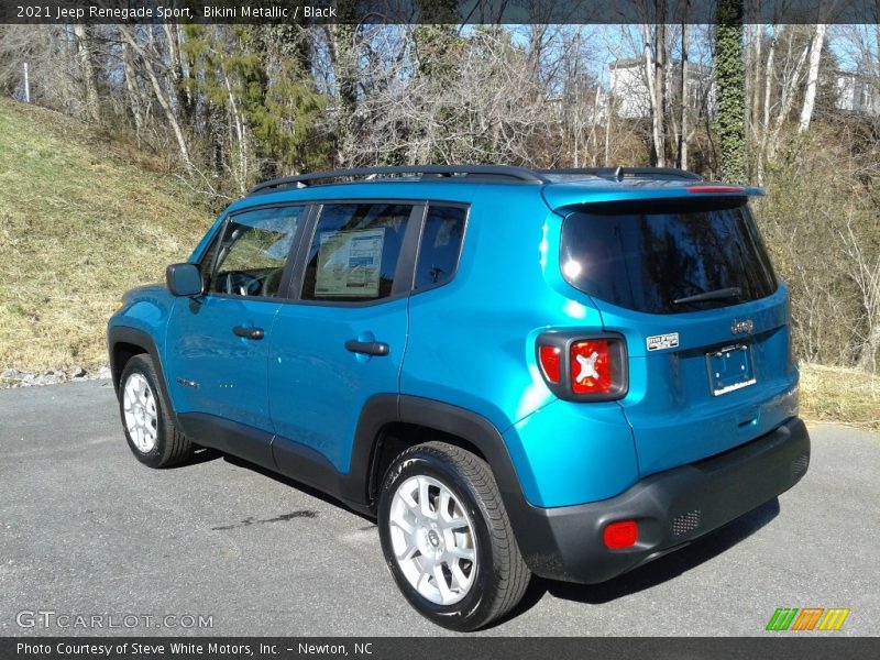 Bikini Metallic / Black 2021 Jeep Renegade Sport