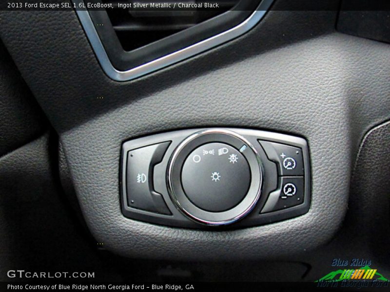Ingot Silver Metallic / Charcoal Black 2013 Ford Escape SEL 1.6L EcoBoost