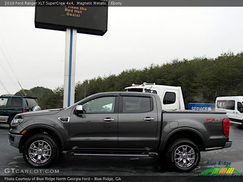 Magnetic Metallic / Ebony 2019 Ford Ranger XLT SuperCrew 4x4