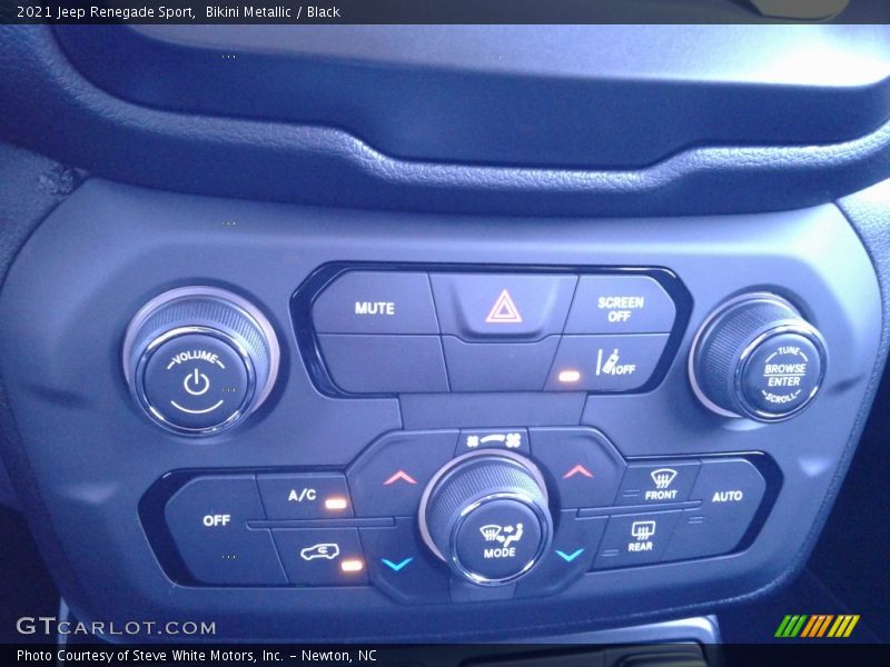 Bikini Metallic / Black 2021 Jeep Renegade Sport
