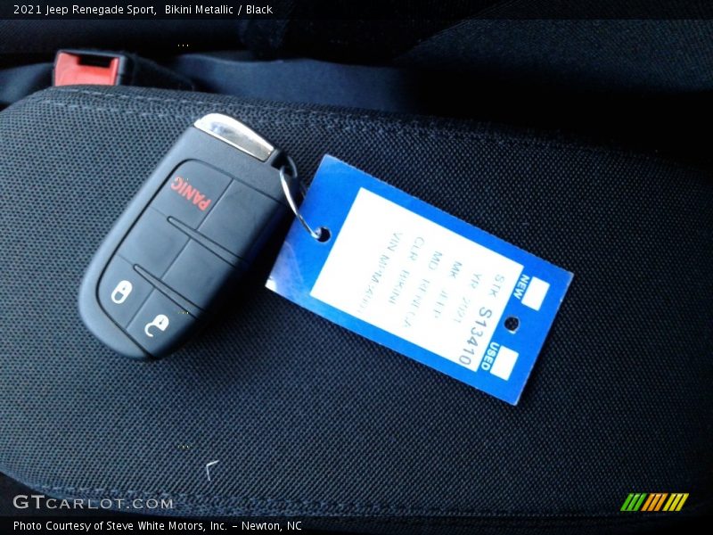 Bikini Metallic / Black 2021 Jeep Renegade Sport