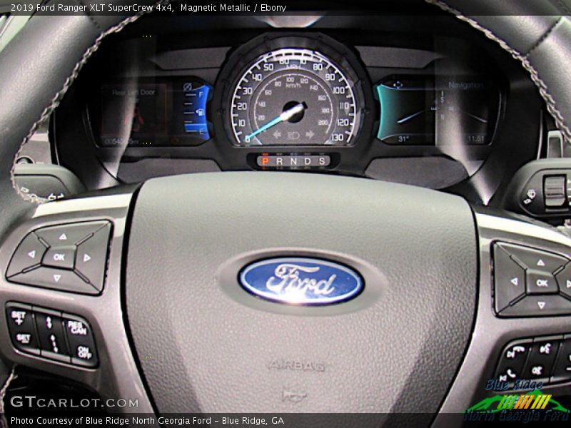 Magnetic Metallic / Ebony 2019 Ford Ranger XLT SuperCrew 4x4