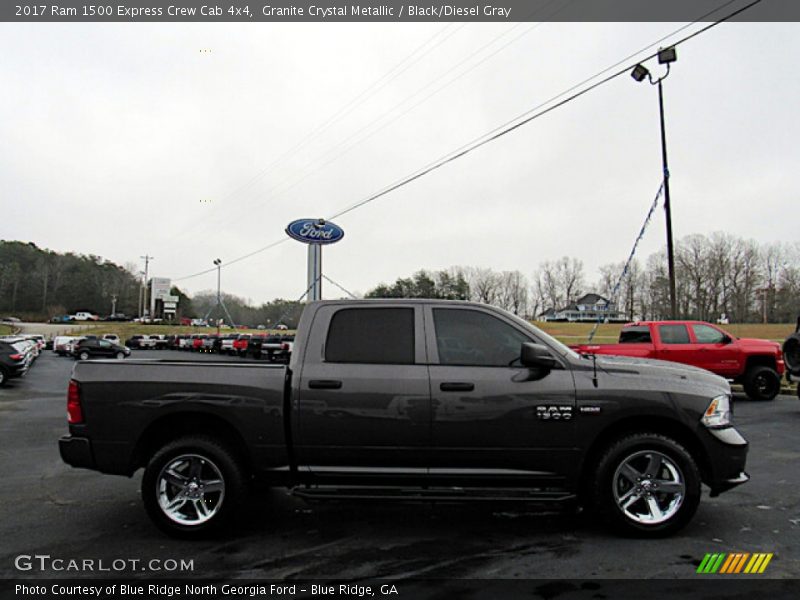 Granite Crystal Metallic / Black/Diesel Gray 2017 Ram 1500 Express Crew Cab 4x4