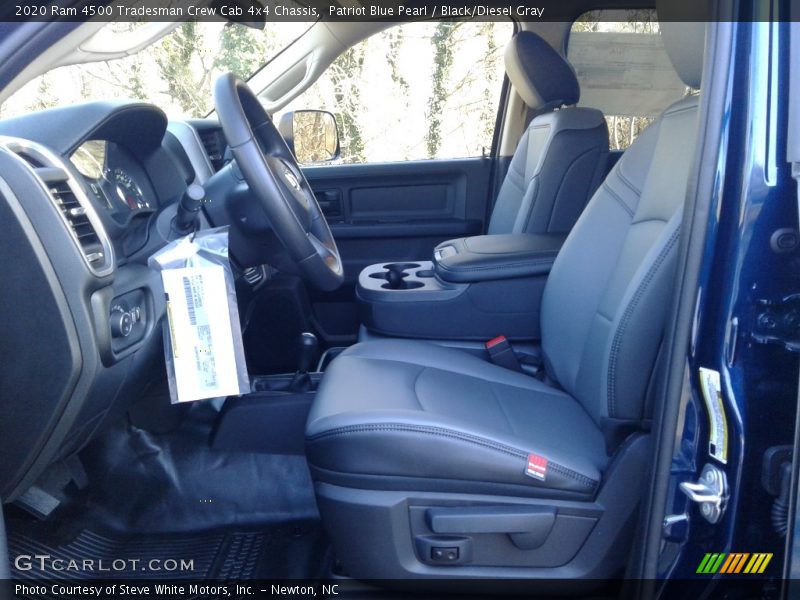 Patriot Blue Pearl / Black/Diesel Gray 2020 Ram 4500 Tradesman Crew Cab 4x4 Chassis