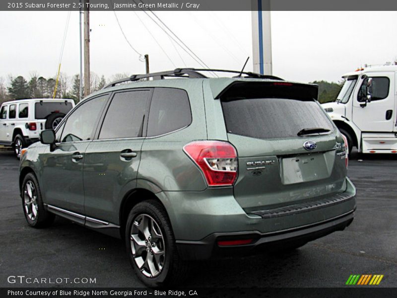 Jasmine Green Metallic / Gray 2015 Subaru Forester 2.5i Touring