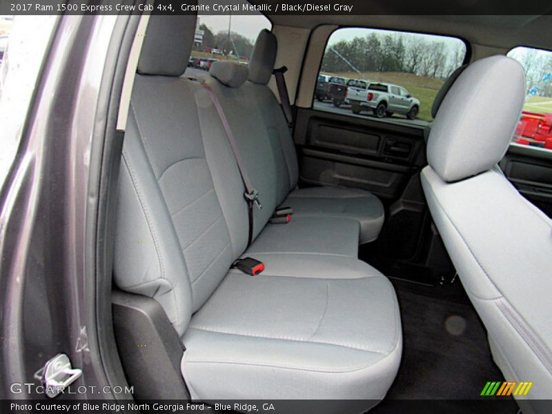 Granite Crystal Metallic / Black/Diesel Gray 2017 Ram 1500 Express Crew Cab 4x4