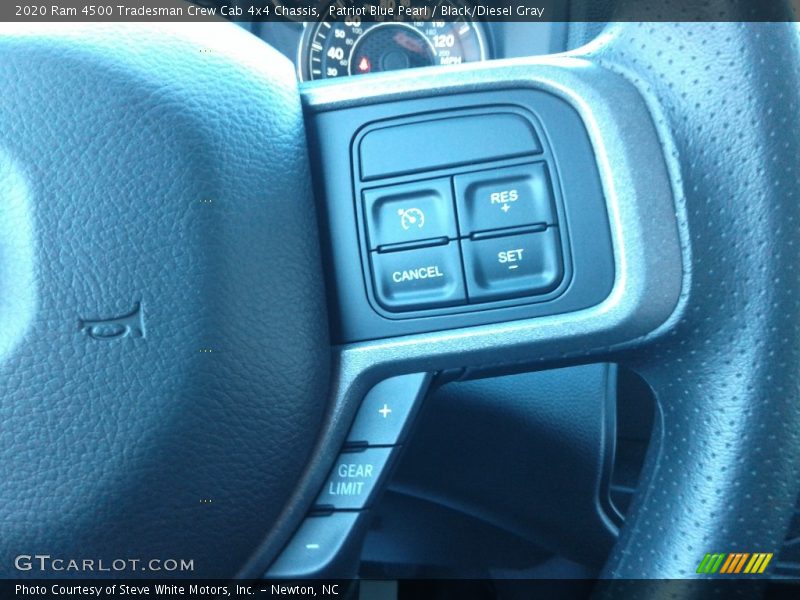 Patriot Blue Pearl / Black/Diesel Gray 2020 Ram 4500 Tradesman Crew Cab 4x4 Chassis
