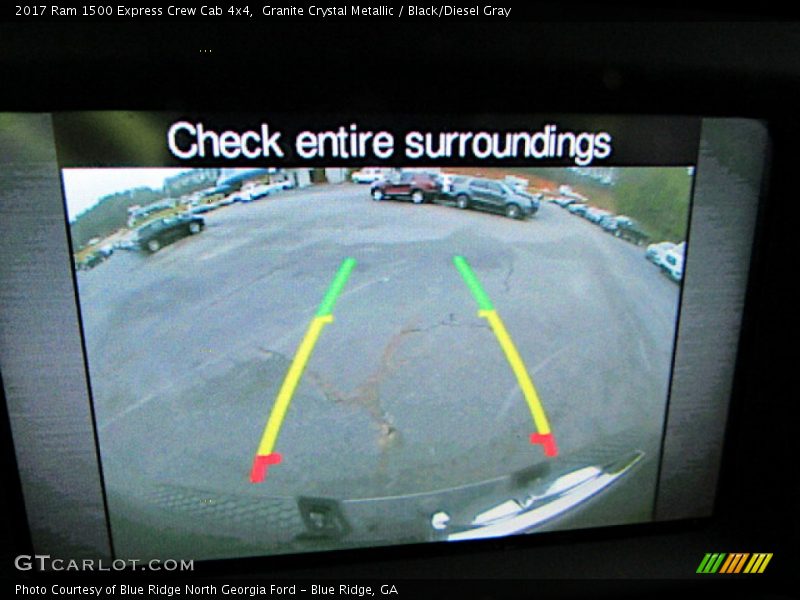 Granite Crystal Metallic / Black/Diesel Gray 2017 Ram 1500 Express Crew Cab 4x4