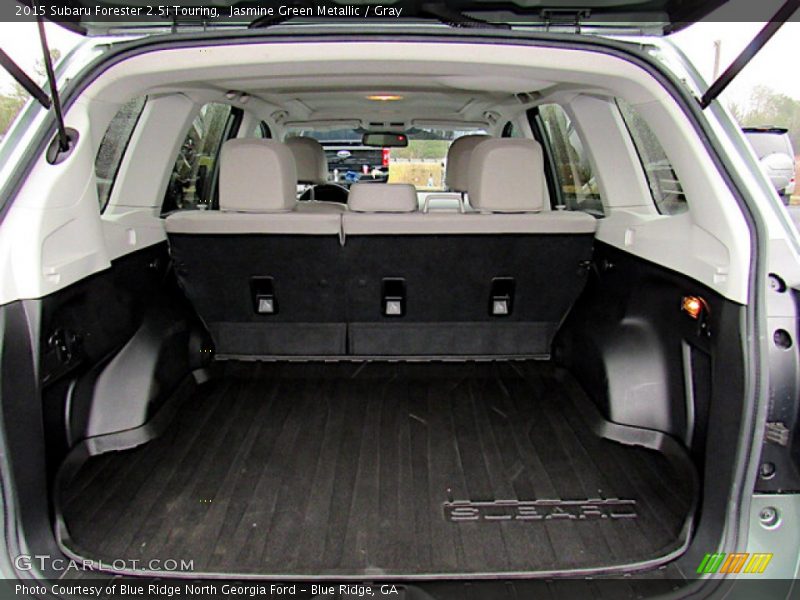 Jasmine Green Metallic / Gray 2015 Subaru Forester 2.5i Touring
