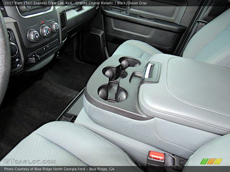 Granite Crystal Metallic / Black/Diesel Gray 2017 Ram 1500 Express Crew Cab 4x4