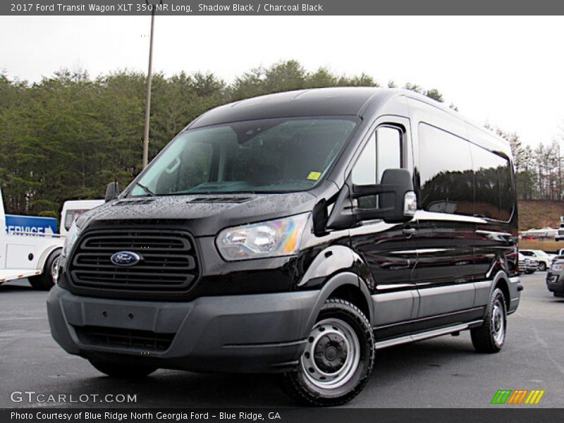 Front 3/4 View of 2017 Transit Wagon XLT 350 MR Long