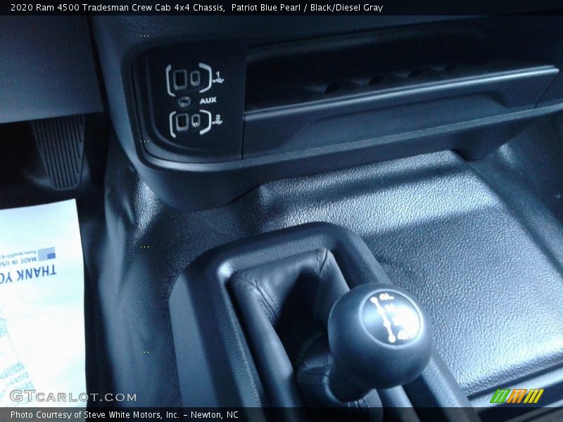 Patriot Blue Pearl / Black/Diesel Gray 2020 Ram 4500 Tradesman Crew Cab 4x4 Chassis