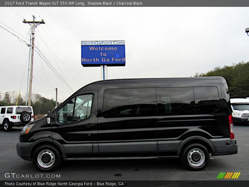  2017 Transit Wagon XLT 350 MR Long Shadow Black