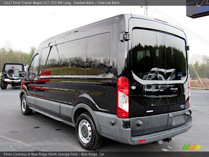  2017 Transit Wagon XLT 350 MR Long Shadow Black