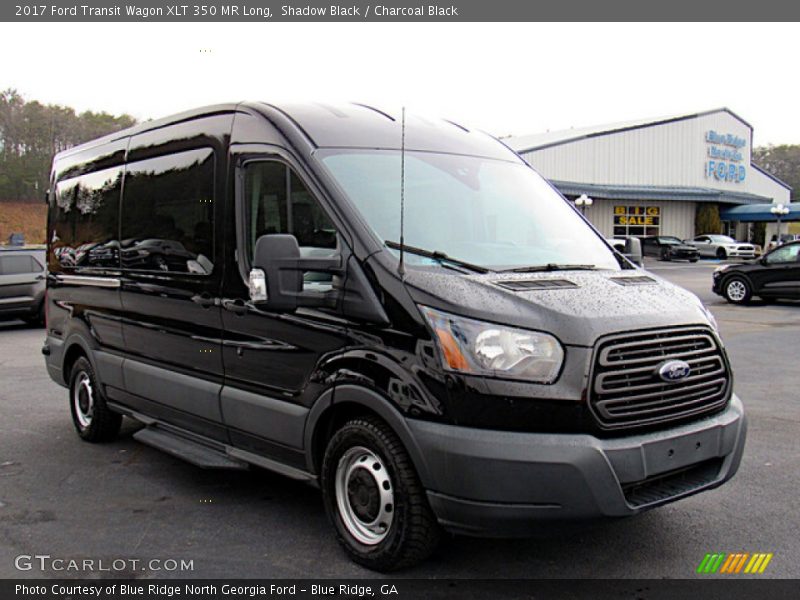  2017 Transit Wagon XLT 350 MR Long Shadow Black