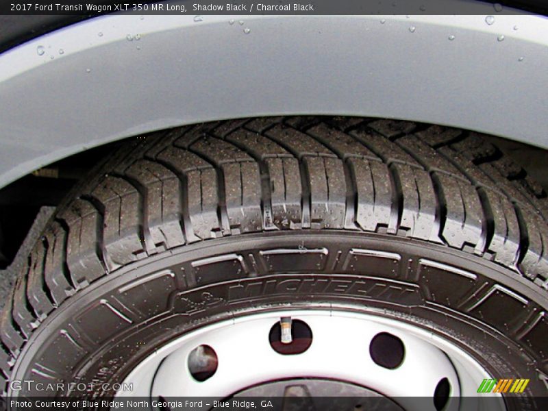 Shadow Black / Charcoal Black 2017 Ford Transit Wagon XLT 350 MR Long