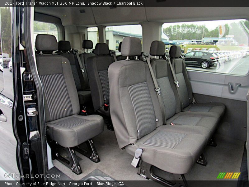 Rear Seat of 2017 Transit Wagon XLT 350 MR Long