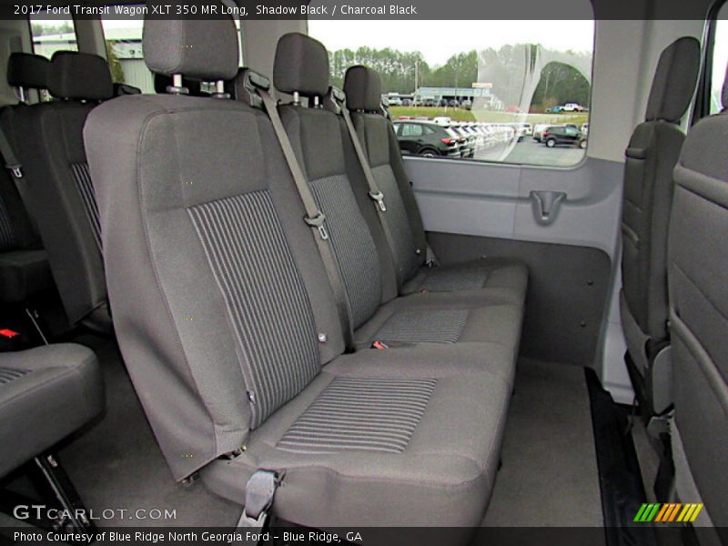 Rear Seat of 2017 Transit Wagon XLT 350 MR Long