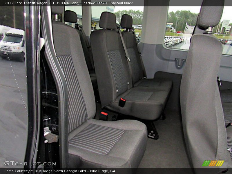 Rear Seat of 2017 Transit Wagon XLT 350 MR Long