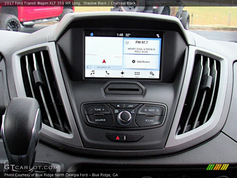 Controls of 2017 Transit Wagon XLT 350 MR Long