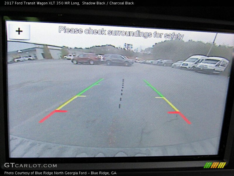 Shadow Black / Charcoal Black 2017 Ford Transit Wagon XLT 350 MR Long