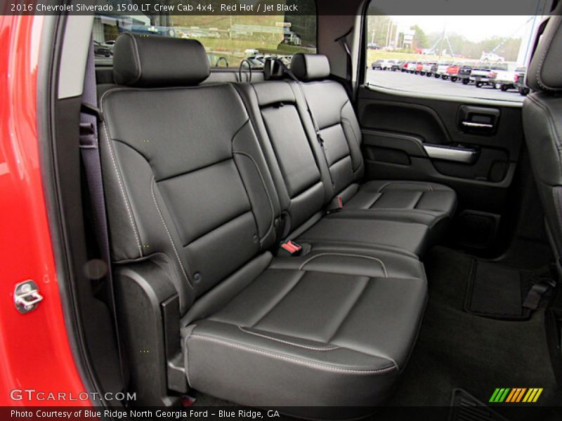 Red Hot / Jet Black 2016 Chevrolet Silverado 1500 LT Crew Cab 4x4