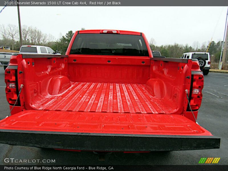Red Hot / Jet Black 2016 Chevrolet Silverado 1500 LT Crew Cab 4x4