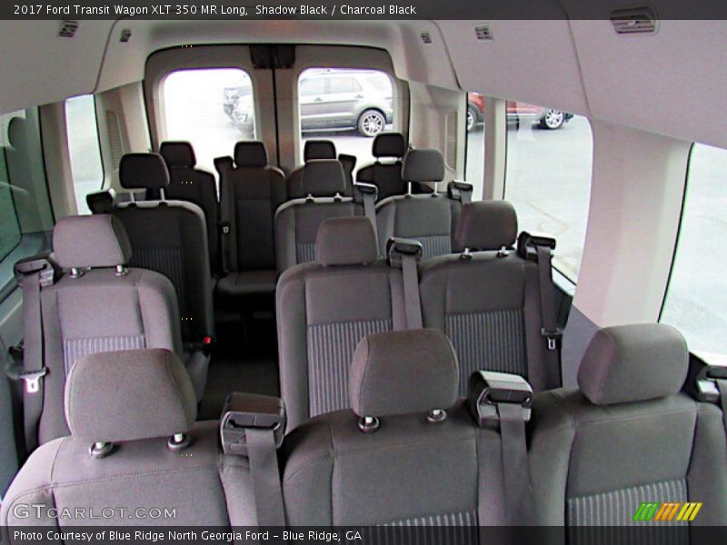Rear Seat of 2017 Transit Wagon XLT 350 MR Long