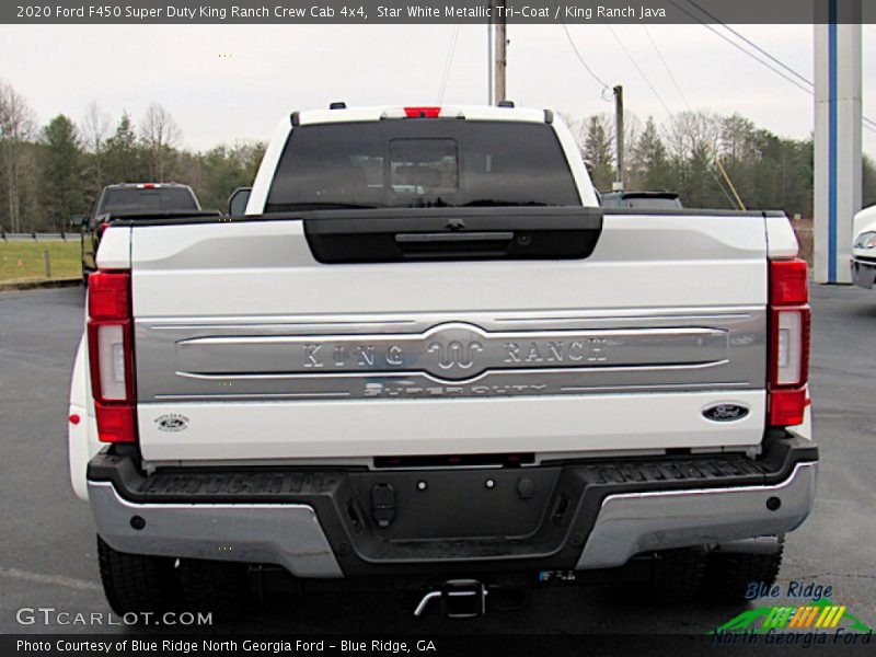 Star White Metallic Tri-Coat / King Ranch Java 2020 Ford F450 Super Duty King Ranch Crew Cab 4x4