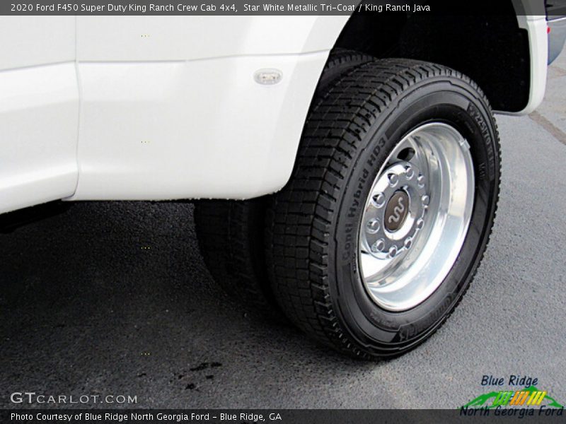 Star White Metallic Tri-Coat / King Ranch Java 2020 Ford F450 Super Duty King Ranch Crew Cab 4x4