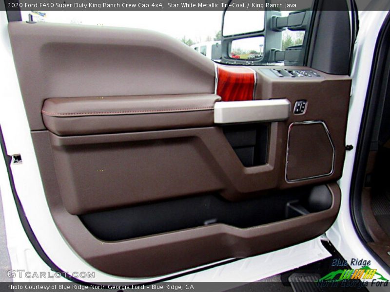Star White Metallic Tri-Coat / King Ranch Java 2020 Ford F450 Super Duty King Ranch Crew Cab 4x4